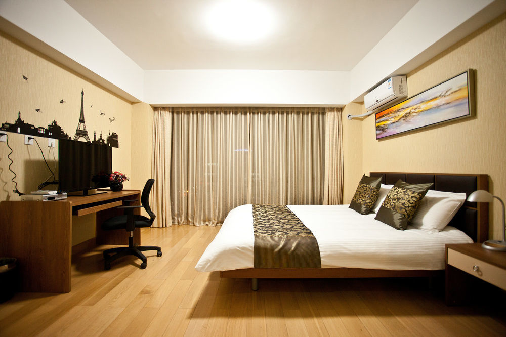 Qingdao Lejiaxuan Boutique Apartment International Convention Center Branch Exteriör bild
