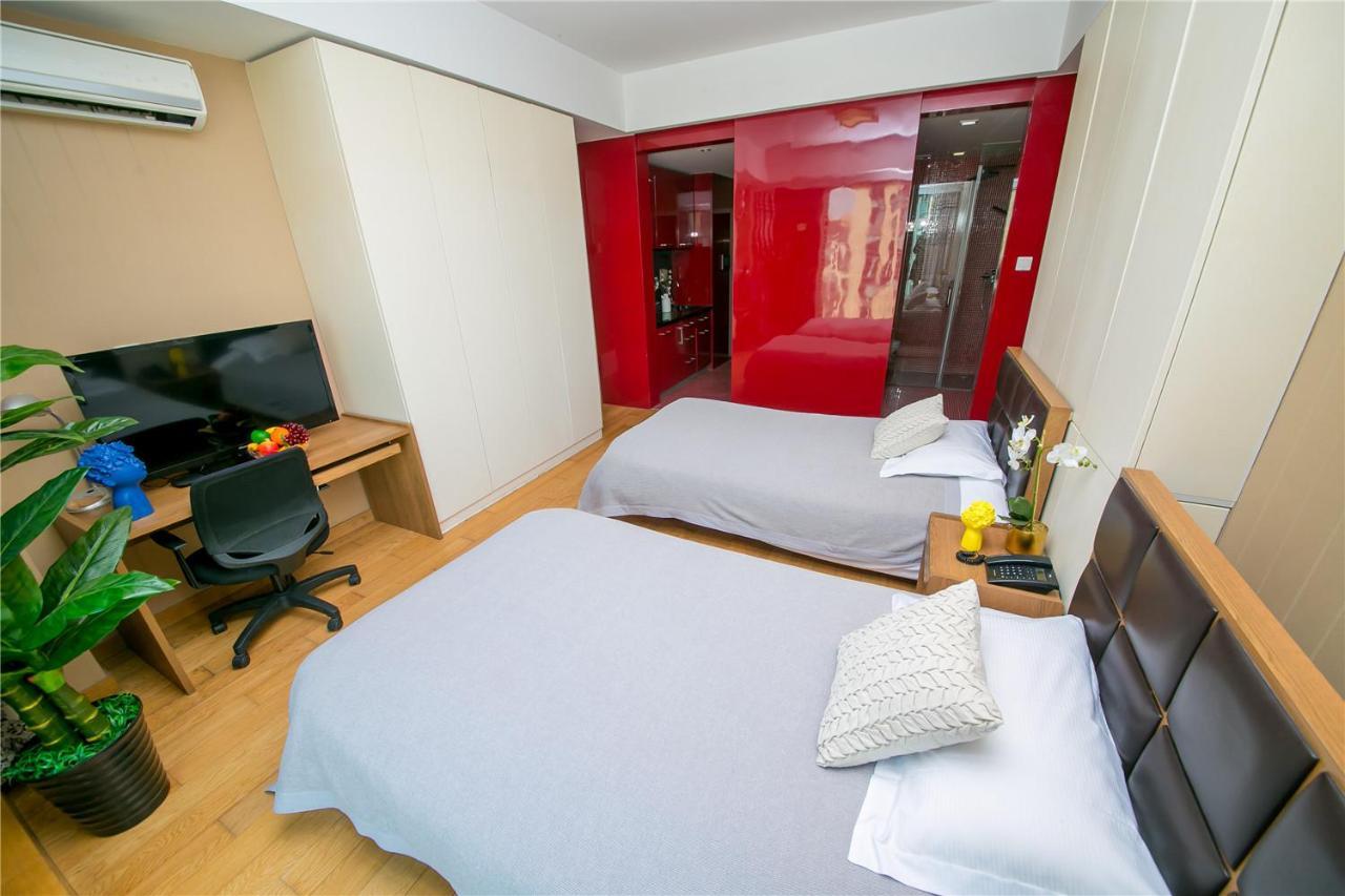 Qingdao Lejiaxuan Boutique Apartment International Convention Center Branch Exteriör bild