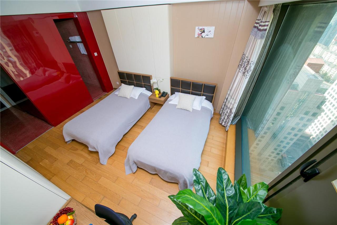 Qingdao Lejiaxuan Boutique Apartment International Convention Center Branch Exteriör bild