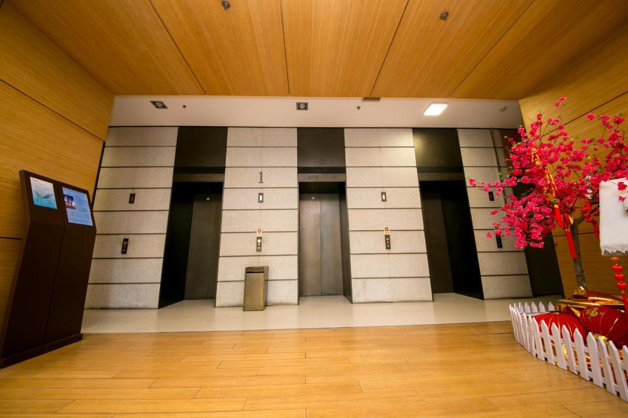 Qingdao Lejiaxuan Boutique Apartment International Convention Center Branch Exteriör bild