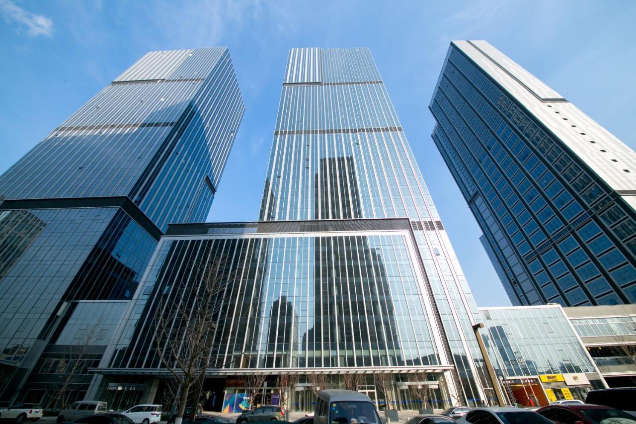 Qingdao Lejiaxuan Boutique Apartment International Convention Center Branch Exteriör bild