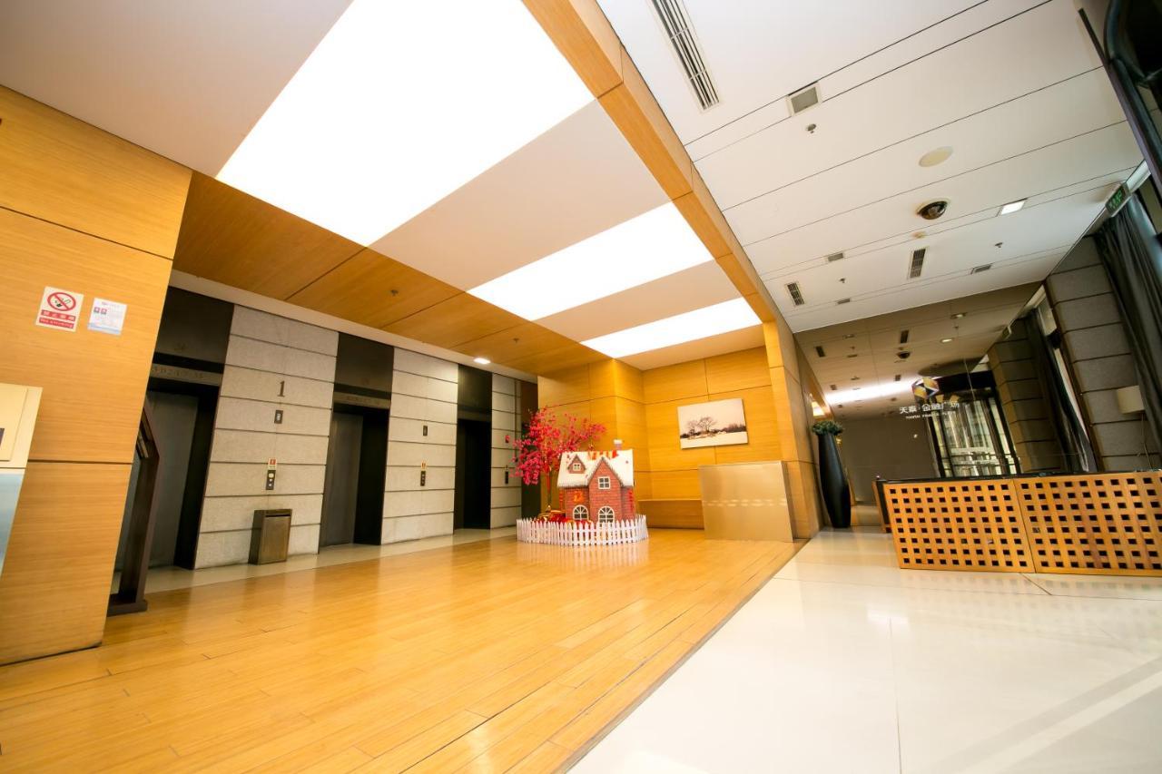 Qingdao Lejiaxuan Boutique Apartment International Convention Center Branch Exteriör bild